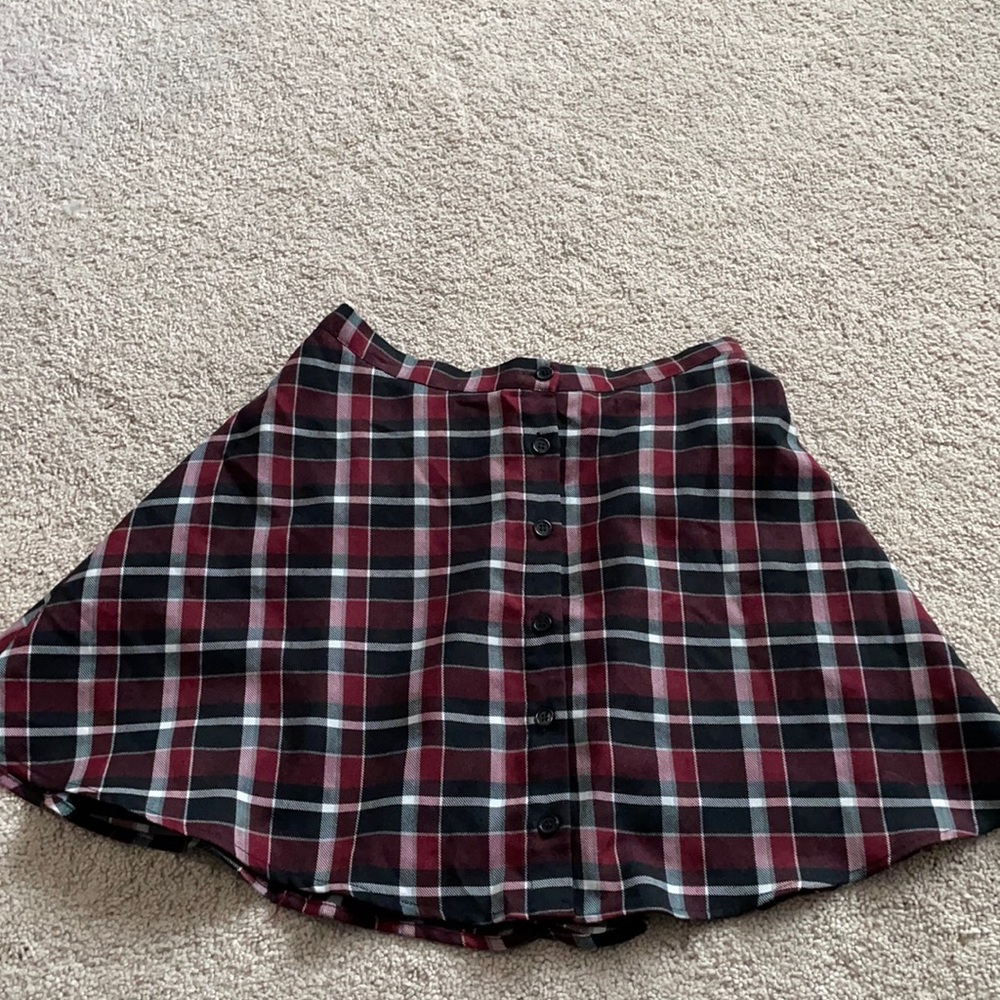Plaid Skirt